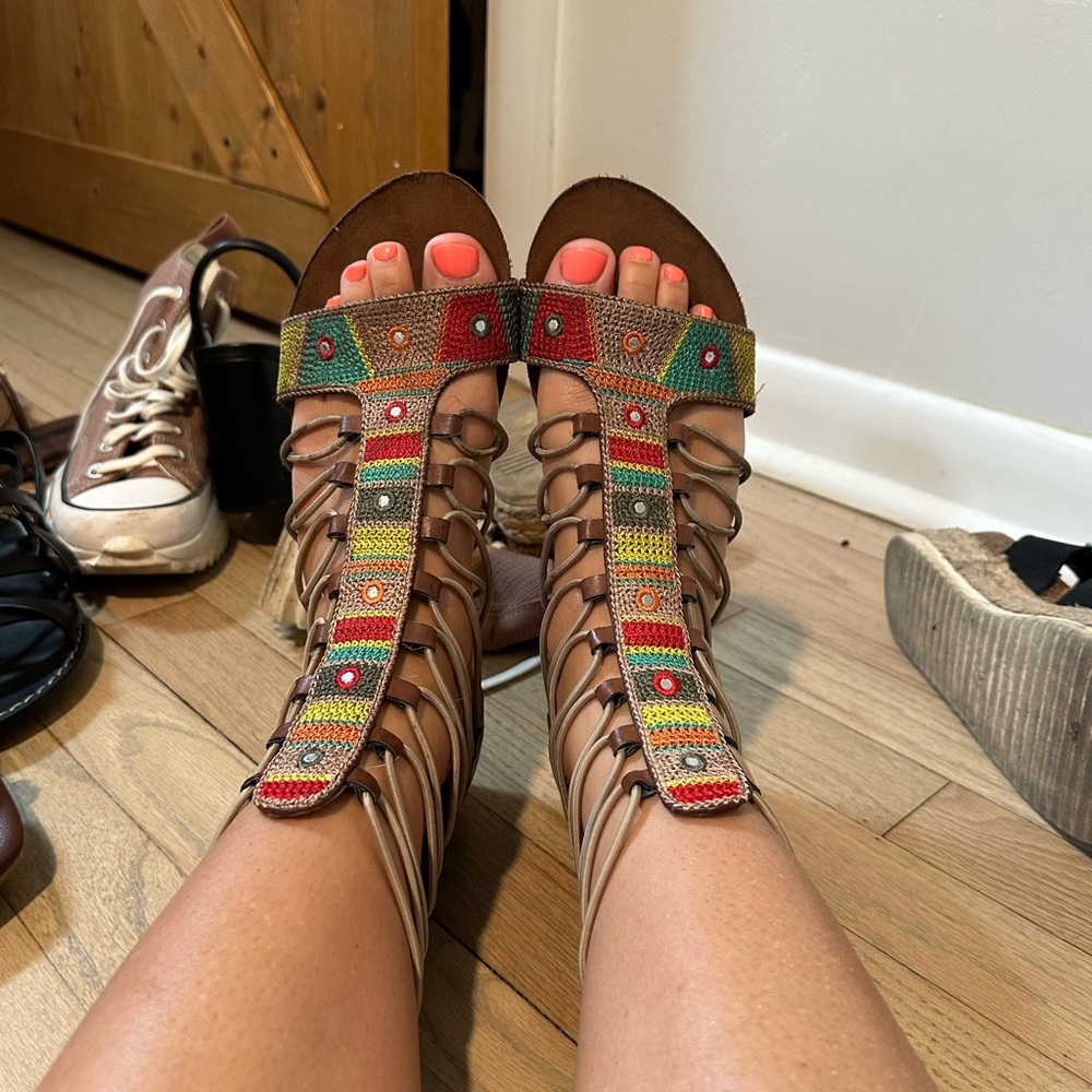 Indian inspired shoes